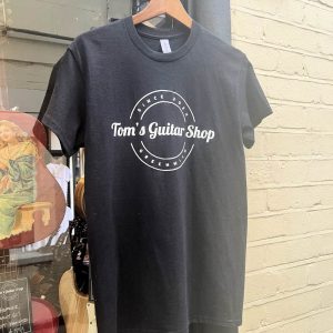 Tom's Guitar Shop T-Shirt - Black