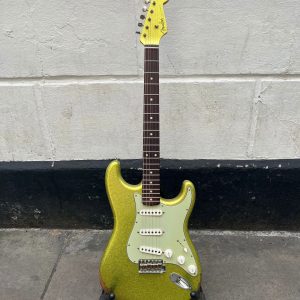 Fender Custom Shop '60 Reissue Stratocaster Relic Chartreuse Sparkle