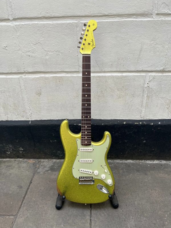 Fender Custom Shop '60 Reissue Stratocaster Relic Chartreuse Sparkle
