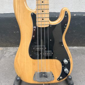 Fender Precision Bass with Maple Fretboard 1978 - Natural - Image 2