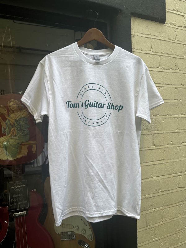 Tom's Guitar Shop T-Shirt - White
